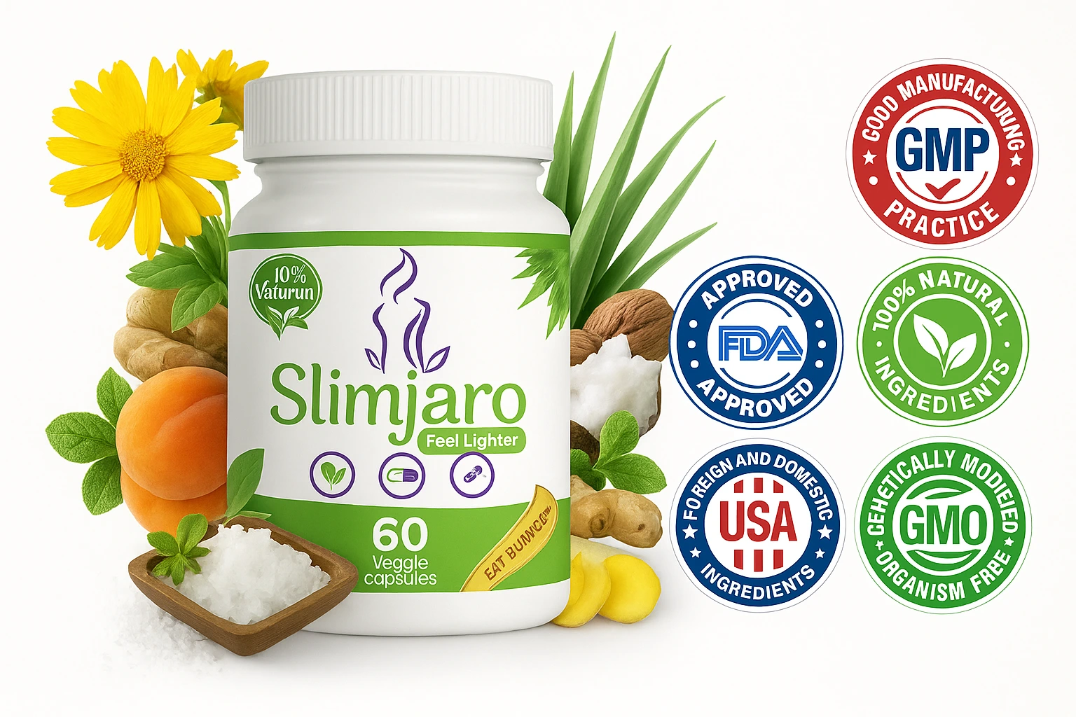SlimJaro - Botanical Weight Loss Supplement